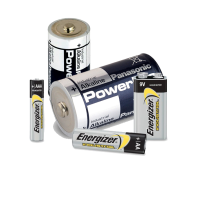 Alkaline batterier